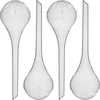 Bewateringsbollen, transparant, 400 ml, 4 stuks - 6 