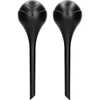 Bewateringsbollen voor planten, matzwart, 400 ml, 2 stuks ['bewateringsbollen', ' bloemenbewateringsdispenser', ' voor het bewateren van bloemen', ' bloemenbevochtigers', ' bloemenbewatering', ' plantenbewatering', ' potbewateraars', ' voor het bewateren van bloemen', ' voor kamerplanten', ' bewateringssysteem', ' bewateringsbol', ' waterdispenser voor potten', ' bollen voor planten', ' dispenser voor planten', ' plantenbewatering', ' bewateringsbol', ' zwarte bewateringsbollen', ' loftontwerp']