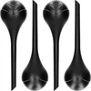 Bewateringsbollen voor planten, matzwart, 400 ml, 4 stuks ['bewateringsbollen', ' bloemenbewateringsdispenser', ' voor het bewateren van bloemen', ' bloemenbevochtigers', ' bloemenbewatering', ' plantenbewatering', ' potbewateraars', ' voor het bewateren van bloemen', ' voor kamerplanten', ' bewateringssysteem', ' bewateringsbol', ' waterdispenser voor potten', ' bollen voor planten', ' dispenser voor planten', ' plantenbewatering', ' bewateringsbol', ' zwarte bewateringsbollen', ' loftontwerp']