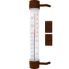 Bruine buitenthermometer (-50°C tot +50°C) 27cm ['buitenthermometer', ' welke temperatuur']