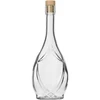 Decoratieve fles ICONA 500 ml, met paddenstoelkurk, 1 stuk - 7 