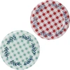Deksel fi 43 geruit - 10 stuks ['doppen', ' deksels', ' voor potten', ' voor wecken', ' voor conserven', ' dop', ' deksel', ' voor pot fi 43', ' fi43']