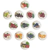 Deksel fi 66 fruit - 10 stuks ['deksels voor potten', ' decoratieve deksels', ' gekleurde deksels', ' fruitdeksels', ' fi66', ' fi 66']