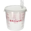 Fermentatiecontainer 30L met opdruk en 3 buizen ['fermentatiecontainer', ' fermentatie-emmer', ' fermentatie-emmertje', ' fermentatiecontainers', ' fermentatiecontainer voor wijn', ' fermentatiecontainers voor wijn', ' biowin fermentatie-emmer', ' browin fermentatie-emmer', ' fermentatiebuizen', ' fermentatiebuis', ' buis voor wijn', ' stille buis', ' MAXI buis', ' wijnaccessoires', ' horizontale buis', ' buis voor fermentatie', ' set voor wijn- en bierfermentatie', ' inmaken', ' container van 30 liter']