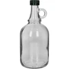 Fles Gallone 1L zonder vlechtwerk, met dop - 5 