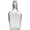 Fles heupfles 250 ml met hermetische sluiting ['fles voor alcohol', ' decoratieve flessen voor alcohol', ' glazen fles voor alcohol', ' flessen voor zelfgestookte drank voor bruiloft', ' fles voor likeur', ' decoratieve flessen voor likeuren', ' fles voor wijn', ' fles voor wijn']