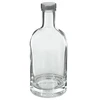 Fles Miss Barku 700 ml met schroefdop, 1 stuk ['fles voor alcohol', ' decoratieve flessen voor alcohol', ' glazen fles voor alcohol', ' flessen voor zelfgestookte drank voor bruiloft', ' fles voor likeur', ' decoratieve flessen voor likeuren']