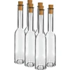 Fles voor likeur 200 ml 6 stuks + 6 kurken 23/18 - 7 