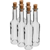 Fles voor likeur 350 ml 6 stuks + 6 kurken ['voor likeur', ' voor likeur', ' huisgemaakte likeur', ' voor kersenlikeur', ' als cadeau', ' decoratieve fles', ' voor sap', ' voor sap', ' set flessen', ' glazen flessen']