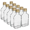 Fles voor likeuren heupfles met dop 200 ml 10 stuks - 3 