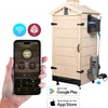 Frameloze rookoven dragON PLYWOOD NATURE met Wi-Fi-controller, 200L - 5 