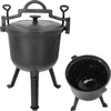 Gietijzeren jachtketel met geëmailleerd interieur, 8 L - 4 