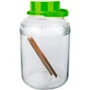 Glazen pot 8 L, met tang - 8 