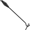 Handvat/pook voor deksel van gietijzeren pan of ketel ['pook', ' geschilderde pook', ' stalen pook', ' dekselhouder', ' dekselheffer', ' voor gietijzeren ketel', ' voor gietijzeren pan']
