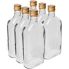 Heupfles 500 ml met dop, 6 stuks - 2 