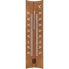 Houten kamertemperatuurmeter (-20 tot +50°C), donkerbruin, 15cm - 13 