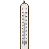 Kamertemperatuurmeter met witte schaal (-30°C tot +50°C) 20cm ['binnen thermometer', ' kamertemperatuurmeter', ' thermometer voor binnen', ' huiskamertemperatuurmeter', ' thermometer', ' houten kamertemperatuurmeter', ' thermometer met duidelijke schaal', ' thermometer met dubbele schaal']