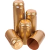 Kapjes met perforatie goud fi 31mm 100st. ['Kapjes met perforatie', ' kapjes voor flessenhals', ' krimpkapjes voor flessen', ' krimpkapjes', ' kapjes voor flessen']