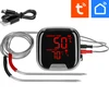 Keukenthermometer met Bluetooth, 2 sondes ['keukenthermometer', ' voedselthermometer', ' voor koken', ' voor roken', ' voor bakken', ' vleesthermometer', ' gebakthermometer', ' thermometer met bluetooth', ' universele thermometer', ' beste keukenthermometer', ' thermometer met sonde', ' thermometer met app', ' cadeau-idee']
