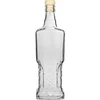 Kredensowa-fles 500 ml met kurk ['decoratieve glazen fles', ' fles met natuurkurk', ' fles voor likeuren']