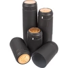 Krimpkappen met perforatie zwart fi31mm 100st. - 4 