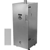 Metalen rookkamer 250 L, met wielen - 5 
