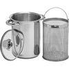 Multifunctionele pot met mand - 6 