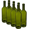 Olijfgroene wijnfles 0,75 L - verpakking van 8 stuks ['flessen', ' fles', ' glazen fles', ' wijnflessen', ' wijnfles', ' lege wijnfles', ' glazen wijnfles', ' wijnfleskurk', ' lege flessen', ' groene flessen', ' groene fles']