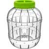 Onbreekbare, multifunctionele pot, 5 L ['potten voor conserven', ' pot', ' pot voor augurken', ' voor likeuren', ' pot 5 l', ' pot met certificaat', ' onbreekbare pot', ' universele pot', ' multifunctionele pot', ' pot voor conserven', ' plastic pot', ' PET pot']
