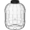 Onbreekbare, multifunctionele pot met zwarte deksel, 15L - 7 