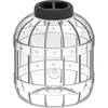 Onbreekbare, multifunctionele pot met zwarte deksel, 8L ['Potten voor conserven', ' pot', ' pot voor augurken', ' voor likeuren', ' pot 8l', ' pot met certificaat', ' onbreekbare pot', ' universele pot', ' multifunctionele pot', ' pot voor conserven', ' plastic pot', ' pot van kunststof']