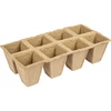 Papieren potten 6 x 6 x 6, set van 5 stuks. - 3 