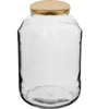 Pot 4 L met deksel ø 100 ['grote pot', ' inmaakpot', ' pot voor inmaken', ' pot voor likeuren']