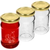 Pot TO 300ml met opdruk - mix van fruit en deksel fi66/4 - 3 stuks ['potten met opdruk', ' decoratieve potten', ' potten met deksels', ' potten voor conserven', ' elegante potten', ' potten voor jam', ' pot met opdruk', ' pot met afbeelding', ' potten voor conserven', ' potten voor voorraadkast', ' pot TO', ' pot twist-off']