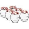 Pot TO Amfora 580 ml met gekleurde deksel fi82/6-6st. - 8 