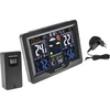 RCC weerstation, DCF – elektronisch, verlicht, draadloos, sensor, zwart - 2 