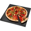 Rechthoekige granieten pizzasteen 37 x 35 cm - 2 