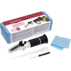 Refractometer ['voor het meten van suikergehalte', ' voor het meten van potentieel alcoholgehalte', ' voor wijn', ' voor bierwort', ' refractometer', ' wijn- en bierproductie', ' meetapparatuur voor wijn en bier', ' eenvoudige meting van suikerconcentratie', ' suiker in most', ' suiker in wort', ' potentieel alcoholgehalte', ' thuis wijn- en bierproductie']