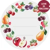 Ronde etiketten fi 50mm voor deksels/potten - 20 stuks - 5 