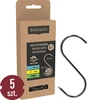 Rookhaken - S-vorm, geslepen punten, 3 mm x 100 mm, 5 stuks ['rookhaak', ' rookhaak voor vlees', ' rookhaak voor vleeswaren', ' haak voor vleeswaren', ' rookhaken', ' roestvrijstalen haken', ' S-vormige rookhaken', ' set haken', ' haken voor de rookoven', ' haken voor het drogen van vleeswaren', ' haken voor kazen', ' klassieke haken']