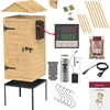 Rookoven 200 L dragON Larch E21 - van lariks, met elektrische verwarmingsmodule en regelaar - 12 