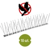 Spikes voor vogels, op metalen strip, 10 stuks - 2 