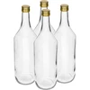 Tafel Fles 1 L met dop fi28 - 4 stuks - 9 