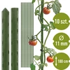 Tuinstokken Bioogród – gecoate stalen, 1,8 m, fi 11 mm, 10 stuks - 2 