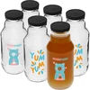 Twist-off fles 330 ml met dop fi43 en kleurrijke opdruk - 6 stuks - 4 