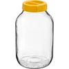 Twist-off pot 4 L en kunststof deksel fi 100 met handvat ['pot', ' glazen pot', ' glazen pot met deksel', ' pot met schroefdeksel', ' pot voor het inmaken van augurken', ' pot voor augurken', ' pot voor likeuren', ' pot voor likeuren', ' pot met handvat', ' deksel met handvat', ' praktische pot', ' pot met handvat', ' mooie pot', ' welke pot te kopen']