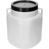 Vierkant Vat van 30 L, wit, met handvatten, Sterk - 10 