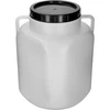 Vierkant Vat van 50 L, wit, met handvatten 50 L - 6 