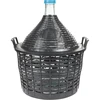 Wijnballon 20 L in plastic mand - 9 