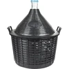 Wijnballon 25 L in plastic mand - 8 
